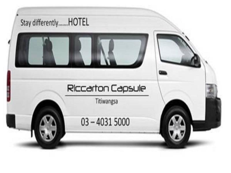Riccarton Capsule Hotel Куала-Лумпур Экстерьер фото
